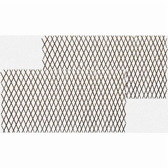 HLONK Natural Latti Expandable Willow Trellis Fen - 2-Panel Outdoor Garden Wall with Adjustable Height (11-22 Inch) & Length (47-120 Inch) | Sturdy Willow Wood Construction Rustic Lattic