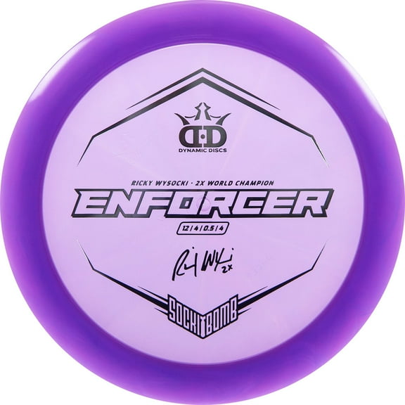 Dynamic Discs Limited Edition Ricky Wysocki Sockibomb Lucid Enforcer Distance Driver Golf Disc