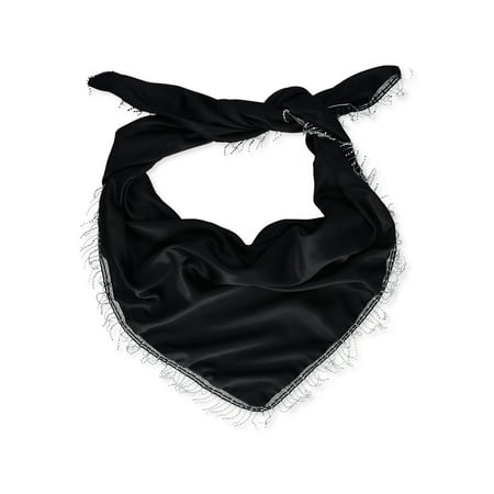 No Boundaries Women's Multi-Wear Scarf Bandana, Black