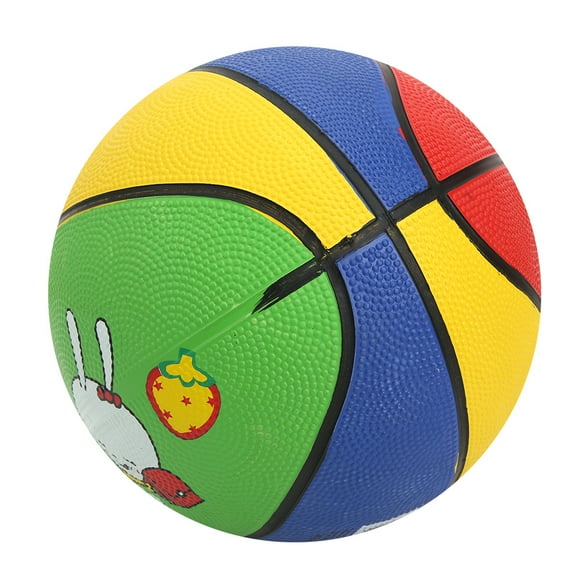 Children Basketball,Rubber No.3 Little White Rubber Children Basketball Mini Basketball Quality You Can Trust