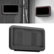 thumbnail image 2 of Soporte para teléfono móvil de pared para inodoro, espejo de bañera, cocina y teléfono móvil Negro, 2 of 9