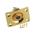thumbnail image 1 of xinxinxx Replacement For Gibson Epiphone TL Electric 6.35mm jack mount Guitar Audio Socket Panel 1/4" 6.35mm Square Audio Jack Mount, 1 of 8