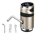 thumbnail image 2 of USB Charging Automatic Water Bottle Pump Dispenser, Portable Drinking Water Dispenser with Double Pump Design, 500mAh Battery, 5-Gallon Capacity, Gold/Silver Options, 2 of 6