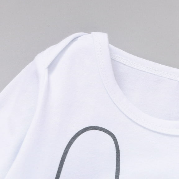 Aayomet Baby Rompers Outfit Baby Girl Boy Hooded Sweatshirt Romper Onesie Ribbed Ghost Skull Flower Bodysuit Fall Playsuit,White 12-18 Months