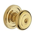 thumbnail image 3 of Baldwin 5211102ENTR Colonial Style Keyed Entry Door Knob Set - Bronze, 3 of 7