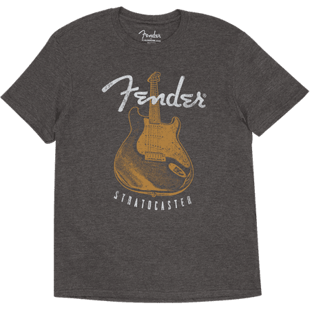 Fender Guitars Distressed Stratocaster T-Shirt Size Small #9161123306