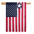 thumbnail image 1 of Bandera de jardín TOPFLAGS, bandera estadounidense, 70 x 100 cm, estrellas bordadas, 1 of 6