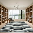 thumbnail image 2 of ODIKA 2'x3' Machine Washable Non-Slip Area Rug, Abstract Gray High Traffic Rug, Gray, 1118140, 2 of 7