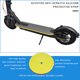 thumbnail image 4 of Eigraketly Tira de protección anticolisión para patinete eléctrico, para Mijia M365, para el cuerpo del monopatín, a prueba de arañazos, 1 Patinetes eléctricos Amarillo Eigraketly OD000852-04, 4 of 6