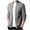 Gray, variant on Jgppe Mens Cardigan Sweater Full Zip up Casual Slim Stand Collar Knitted Long Sleeve Sweater for Men