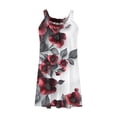 thumbnail image 3 of Hvot&aat Summer Dresses for Women Beach Floral Sundress Sleeveless Dress Cover Up Casual Loose Boho Tank Dress, 3 of 4