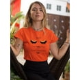 thumbnail image 2 of Lashes Long Standards High T-Shirt Women -Image by Shutterstock, Female Small, 2 of 4