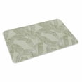 thumbnail image 2 of Summer Palm Leaf Door Mat&nbsp;Indoor Outdoor Entrance, Non Slip Rug for Kitchen Bathroom Entryway Rug, Green Tropical Bloom Silhouettes Washable Doormat Floor Mat for Office Home Decor 20x31.5 Inch, 2 of 8
