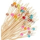 thumbnail image 1 of 100PCS Cocktail Garnish Martini Picks Toothpicks for Appetizers Drinks Cake Picks Birthday Wedding Holiday Festival Party, 1 of 5