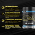 thumbnail image 2 of C4 Ultimate Shred Pre Workout Powder with 300mg Caffeine, Thermogenic Fat Burning Formula with Capsimax Cayenne, TeaCrine & Dynamine Energy Blend – Icy Blue Razz, 20 Servings, 2 of 5