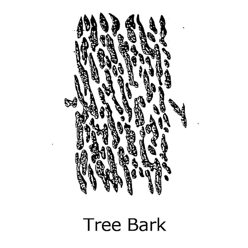 ToolPro Roller Cover Tree Bark Foam Texture