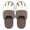 Brown, variant on Deago Memory Foam Womens Slippers for Men Warm Cute Animal House Slippers Slip-on Soft Cozy for Indoor Outdoor Home Bedroom