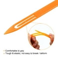 thumbnail image 4 of Uxcell 7# Plastic Netting Needle Shuttles Net Repair Mending Tool, Orange 8 Pack, 4 of 5