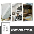 thumbnail image 3 of Worgeous 2 Pairs Range Hood Mounting Bracket Adjustable Floating Hanging Plate Universal Hood Support For Kitchen Range Hoods, Metal Hooks, 3 of 8