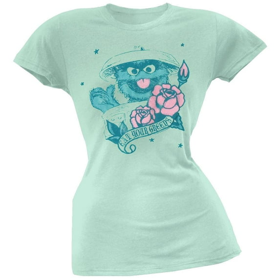 Sesame Street - Greens Ladies T-Shirt - Small