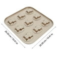 thumbnail image 3 of BRIGHTFUFU Molde de galleta decorativa de 1pc Moldes de galletas de dibujos animados de galletas cortador de galletas molde de hornear, 3 of 7