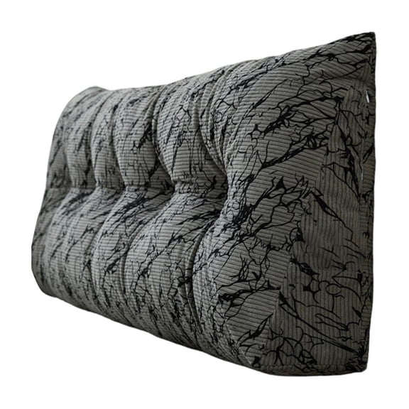 Leeye Back Cushion Reading Backrest Comfortable Triangle Side Suitable Sitting Bed for Sofa Couch Bedroom Living Room