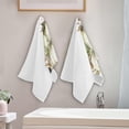 thumbnail image 2 of Coolnut Watercolor Autumn Pumpkins Hand Towels 2 PCS, Ultra Soft and Highly Absorbent, Fall Leaves Berries Decorative Fingertip Towel for Home, Bathroom, Kitchen, 28.3"x14.4", 2 of 4