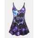 thumbnail image 1 of Tank Top de Talla Extra con Estampado de Corazón de Amor Rosegal  Camisetas sin mangas de talla grande, 1 of 5