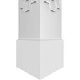 thumbnail image 5 of Ekena Millwork 10"W x 9'H Craftsman Classic Square Non-Tapered Westmore Fretwork Column w/ Standard Capital & Standard Base, 5 of 8