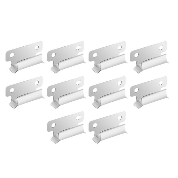 10Pcs 3D Printers Rust-Resistant Bed Clips Clamps Stainless Steel Clips for Ender 3/3 pro/3 V2/3S/5 Pro