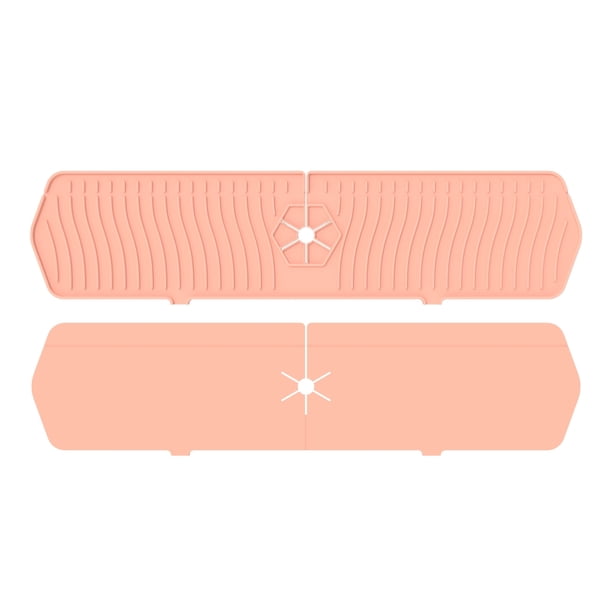 Protector contra salpicaduras para fregadero, grifo de cocina, almohadilla de drenaje para fregadero, alfombrilla de silicona para grifo, parte superior de la línea
