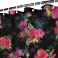 thumbnail image 4 of Waterproof Pioneer Shower Curtain 84x72 Inch Polyester Unique Colorful Floral Shower Curtain for Bathroom Hotel Home Decor with 12 Plastic Hooks, 4 of 5