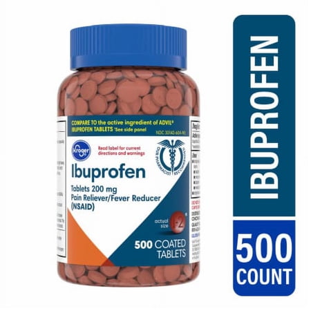 KR Pain Reliever and Fever Reducer Ibuprofen Coated Tablets
