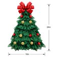 thumbnail image 2 of Guirnalda De Navidad Hecha A Mano, Corona De Árbol De Navidad, Adorno De Casa De Campo, Coronas, Decoraciones Para La Ventana De La Puerta Delantera Del Hogar Moyic HA038561-00, 2 of 6