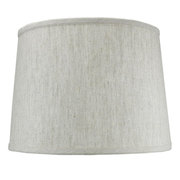 12x14x10" SLIP UNO FITTER Textured Oatmeal Drum Shade