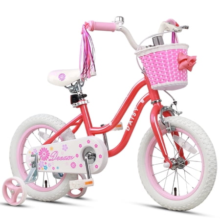 Glerc Daisy Girls' 12" Training Wheel Bicycle