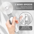 thumbnail image 4 of Nezylaf Mini ventilador de mano, ventilador de viaje recargable de 2 velocidades [9-15 horas de trabajo], ventilador de bolsillo pequeño USB portátil, ventilador personal para mujeres, elementos esenc, 4 of 5