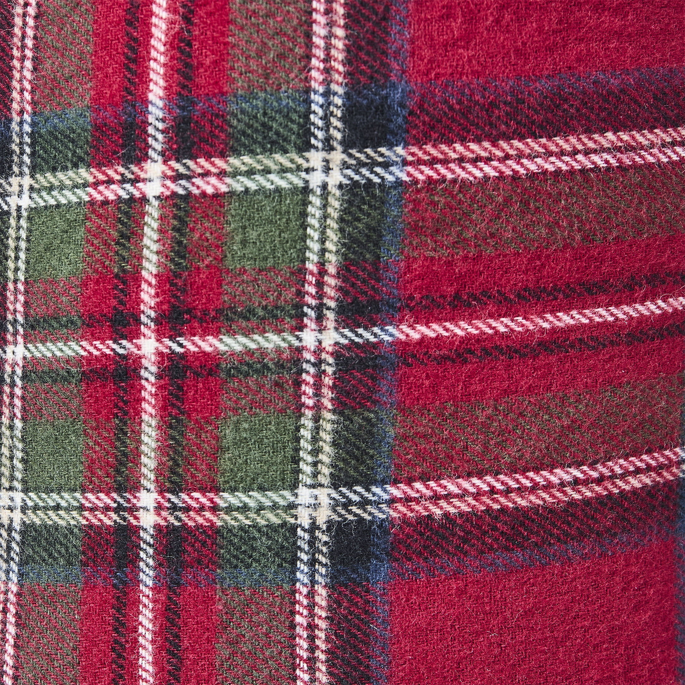 My Texas House Angie Red Plaid Christmas Stockings, 20" x 10" (2 Count)