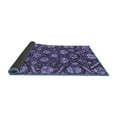thumbnail image 2 of Ahgly Company Indoor Rectangle Abstract Blue Modern Area Rugs, 2' x 4', 2 of 4