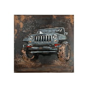 3D Metal Wall Art - Jeep CM20013