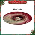 thumbnail image 3 of Christmas Decor Carpet 3D Stereo Christmas Round Carpet Christmas Tree Snowman Holiday Scene Mat Non Christmas Decorative Rug For Living Room And Bedroom Visual carpet, 3 of 5