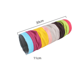 thumbnail image 2 of Juguete de túnel para hámster, lienzo de arcoíris, tubo para animales pequeños, tubo escondite para hámster, túnel de color para mascotas pequeñas (bidireccional) ER, 2 of 5