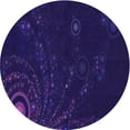 thumbnail image 1 of Ahgly Company Machine Washable Indoor Square Transitional Purple Amethyst Purple Area Rugs, 3' Square, 1 of 7