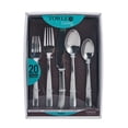 thumbnail image 4 of Towle Living 20-Piece Texture Stainless Steel Flatware Set, Service for 4, 4 of 5