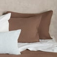 thumbnail image 3 of Bouclair Collection Nash Marron - Ensemble de Couvre-Lit 3 Pcs Queen, 3 of 4