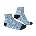 thumbnail image 6 of Salouo Cute Chickens and Flowers Pattern Unisex Middle Tube Socks,Middle-Finger Knee High Socks Over The Calf Tube Stocking Crew Stockings for Women and Men Tube Socks, 6 of 8