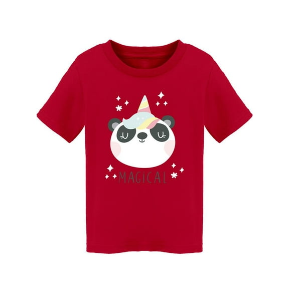 Cute Panda Unicorn T-Shirt Toddler -Image by Shutterstock,  2 Toddler