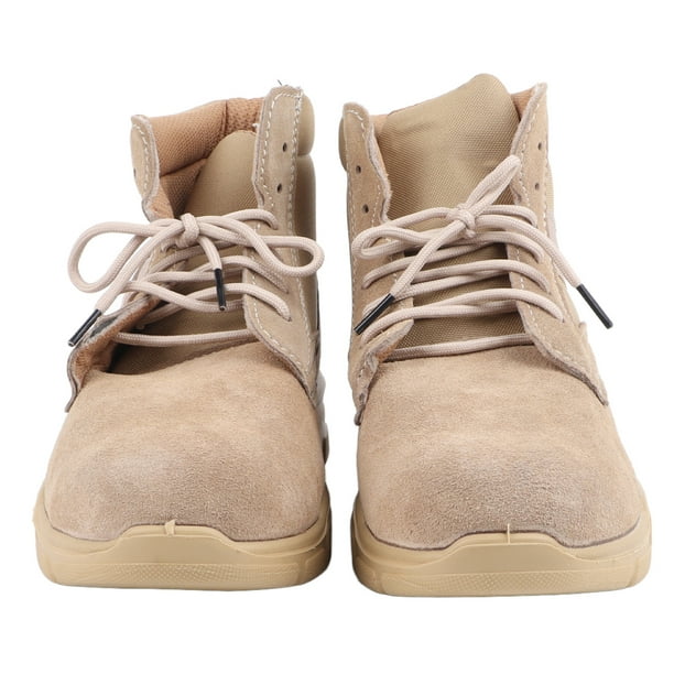 Botas De Construcción Industrial, Suela De Acero Resistente A Pinchazos, Botas De Trabajo Con Textura Antideslizante, Punta De Acero A Prueba De Golpes, Ligeras Para Astillero