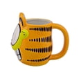 thumbnail image 2 of Taza Grande Cerámica 3D, Cabeza Garfield, Tarro Garfield The Movie, Capacidad 591 mililitros, 2 of 3
