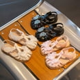 thumbnail image 5 of HUANBAI Children Shoes Flat Baotou Sandals Comfortable Soft Sole Outdoor Beach Sandals 13, 5 of 6